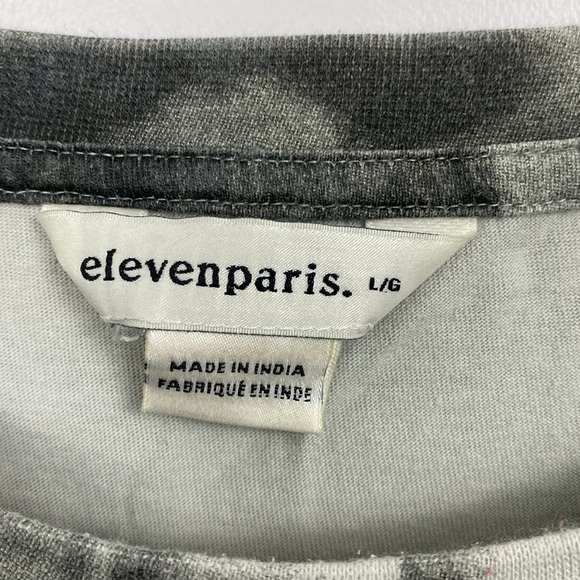 🌸Eleven Paris Skull & Roses Guilty Pleasures Crewneck T-Shirt - Picture 5 of 12